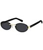 Marc Jacobs Women's MARC 929/S 57mm Oval Sunglasses - Image 1
