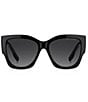 Marc Jacobs Women's Marc859/S 55mm Square Sunglasses, Color:Black - Image 2