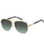 Marc Jacobs Women's Marc865/S 59mm Aviator Sunglasses, Color:Gold Blue - Image 1