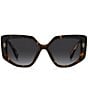 Marc Jacobs Women's MJ1116/S 52mm Butterfly Sunglasses, Color:Havana - Image 2