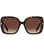 Marc Jacobs Women's MJ1138 56mm Retro Square Sunglasses - Image 2