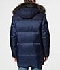 Andrew Marc Sport Marc New York Tripp Herringbone And Oxford Fabric Blocking Down Ski Coat, Color:Ink - Image 2