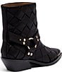 Marc Nolan Cassidy Woven Leather Harness Booties - Image 2