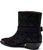 Marc Nolan Cassidy Woven Leather Harness Booties - Image 3