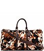 Marc Nolan Large Animal Print Weekender Duffel Bag, Color:Dark Horse - Image 1