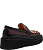 Marc Nolan Melba Leather and Spotted Calf Hair Penny Loafers - Image 2