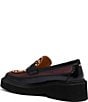Marc Nolan Melba Leather and Spotted Calf Hair Penny Loafers - Image 3