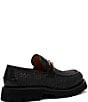 Marc Nolan Men's Blake Raffia Lug Bit Loafers - Image 2