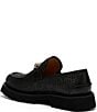 Marc Nolan Men's Blake Raffia Lug Bit Loafers - Image 3