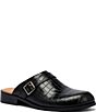 Marc Nolan Men's Diego Croco Embossed Calfskin Clogs - Image 1