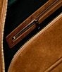 Marc Nolan Men's Suede Briefcase Duffle Bag - Image 5