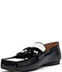 Marc Nolan Simone Black/White Leather Tassel Loafers - Image 4