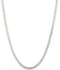 Marchesa Crystal Tennis Collar Necklace, Color:Silver/Crystal - Image 1