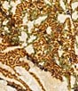Marchesa Hollis Square Neck Printed Sequin Mini Dress, Color:Chestnut - Image 3