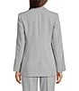 Marella Canzone Grey Stretch Double Breasted Blazer - Image 2