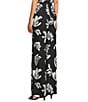 Marella Coordinating Linen Blend Elastic Back Wide Leg Trouser Pants, Color:Multi - Image 4