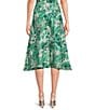 Marella Coordinating Ospite Foliage Printed Linen Skirt - Image 2