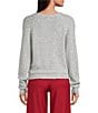 Marella Effige Crew Neck Long Sleeve Sequin Sweater - Image 2
