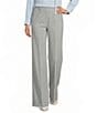 Marella Giunchi Stretch Canvas Straight Leg Trouser Pants - Image 1