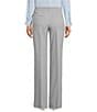 Marella Giunchi Stretch Canvas Straight Leg Trouser Pants - Image 2