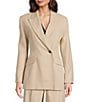 Marella Millcampal Notch Lapel Long Sleeve Jacket - Image 3
