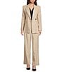 Marella Millcampal Notch Lapel Long Sleeve Jacket - Image 4