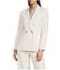 Marella Milltropico Notch Lapel Long Sleeve Button Blazer - Image 4