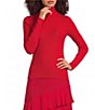 Marella Mlleresia Wool-Blend Yarn High Neck Long Sleeve Sweater - Image 1