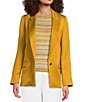 Marella Mllopunzia Lapel Collar Long Sleeve Blazer - Image 1