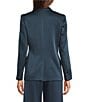 Marella Mllzimino Notch Lapel Collar Long Sleeve Single Button Blazer - Image 2