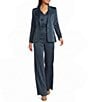 Marella Mllzimino Notch Lapel Collar Long Sleeve Single Button Blazer - Image 3