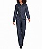 Marella Peplum Washed Denim Jacket - Image 3