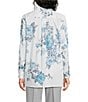 Marella Woven Amici Printed Long Sleeve Button Front Shirt - Image 2