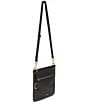 Color:Black - Image 4 - Anabelle Large Zip Crossbody Bag