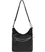 Color:Black - Image 2 - Cloud Leather Chester Hobo Bag