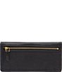 Color:Black - Image 2 - Josie Long Slim Leather Wallet