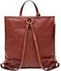 Color:Whiskey - Image 2 - Maggie Cloud Leather Backpack