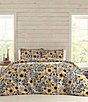 Color:Multi - Image 1 - Mykero Floral Mini Comforter Set