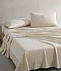 Marimekko Pieni Tiiliskivi Organic Beige Cotton Sheet Set, Color:Beige - Image 1
