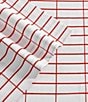 Color:Red/White - Image 3 - Pieni Tiiliskivi Red Sheet Set