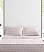 Marimekko Pieni Tiiliskivi Red Sheet Set, Color:Red/White - Image 1