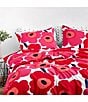 Color:Red - Image 4 - Unikko Floral Comforter Set