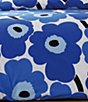 Color:Blue - Image 2 - Unikko Floral Duvet Cover Mini Set