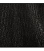 Color:Black - Image 3 - Pleated Long Sleeve Round Neck V-Back Detailed Metallic Knit Shift Dress