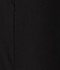 Color:Black - Image 5 - Plus Size Long Sleeve Round Neck Embroidered Jersey 2-Piece Jumpsuit Set