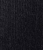 Color:Navy - Image 3 - Plus Size Short Flutter Sleeve V-Neck Front Slit Metallic Gown