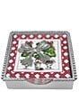 Mariposa Christmas Topiary Bow Beaded Collection Napkin Box Set - Image 1