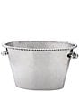 Mariposa Pearled Collection Beaded Double Ice Bucket - Image 1