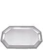 Mariposa Pearled Collection Large Rectangular Octagonal Tray - Image 1