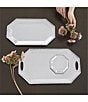 Mariposa Pearled Beaded Collection Small Rectangular Octagonal Tray - Image 2